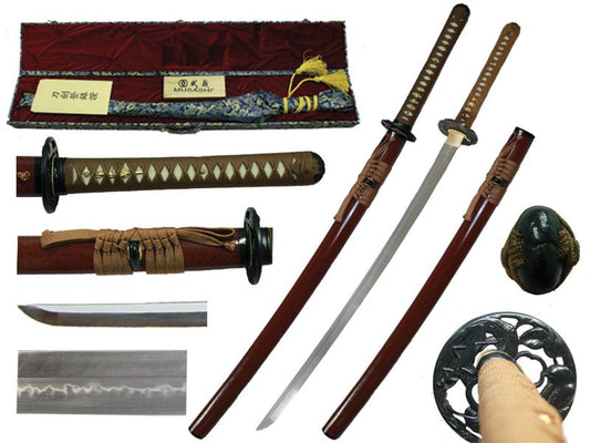 Musashi “Yamata no Orochi” Burgundy Dragon Slayer Katana