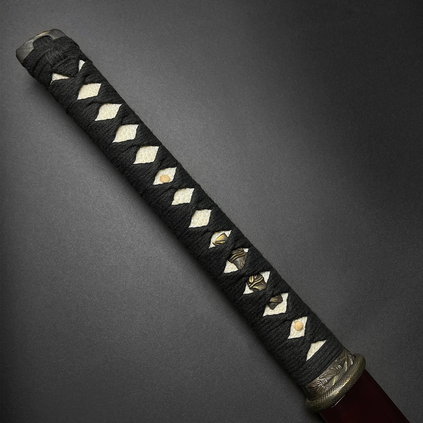 Musashi Bamboo "Fast Cutter" Lightweight Katana Burgundy